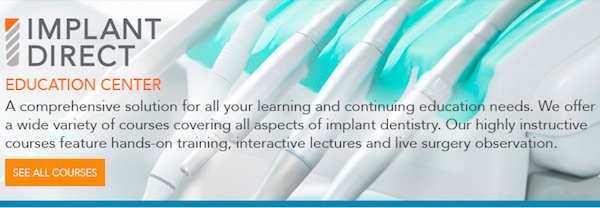 Implant Direct Education Center Ad