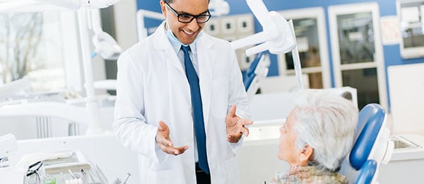 Image of patient consultation