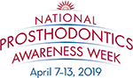 National Prosthodontics Awareness Week logo