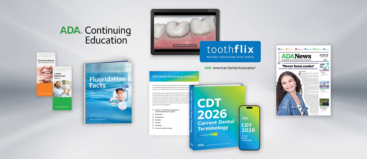 Suite of products available through the ADA Business Product Portfolio
